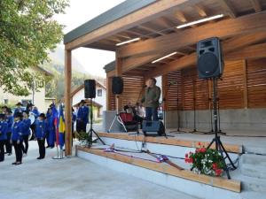 Utrinki otvoritve Trga olimpijcev Mojstrana 6